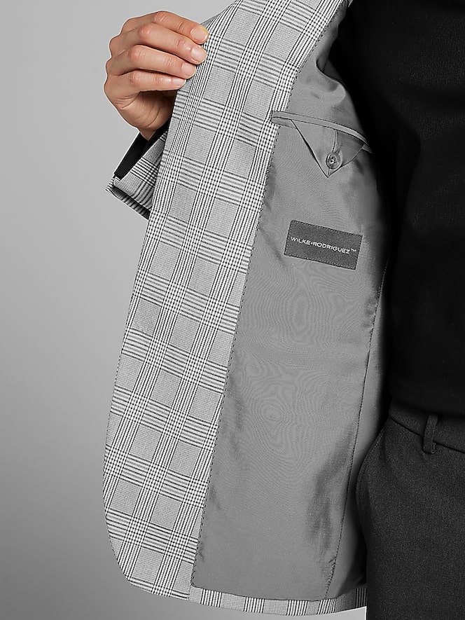 Wilke-Rodriguez Modern Fit Plaid Sport Coat
