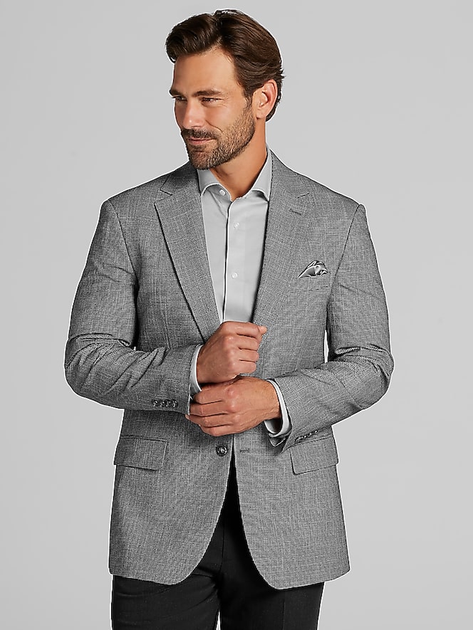 Wilke-Rodriguez Modern Fit Tic Sport Coat