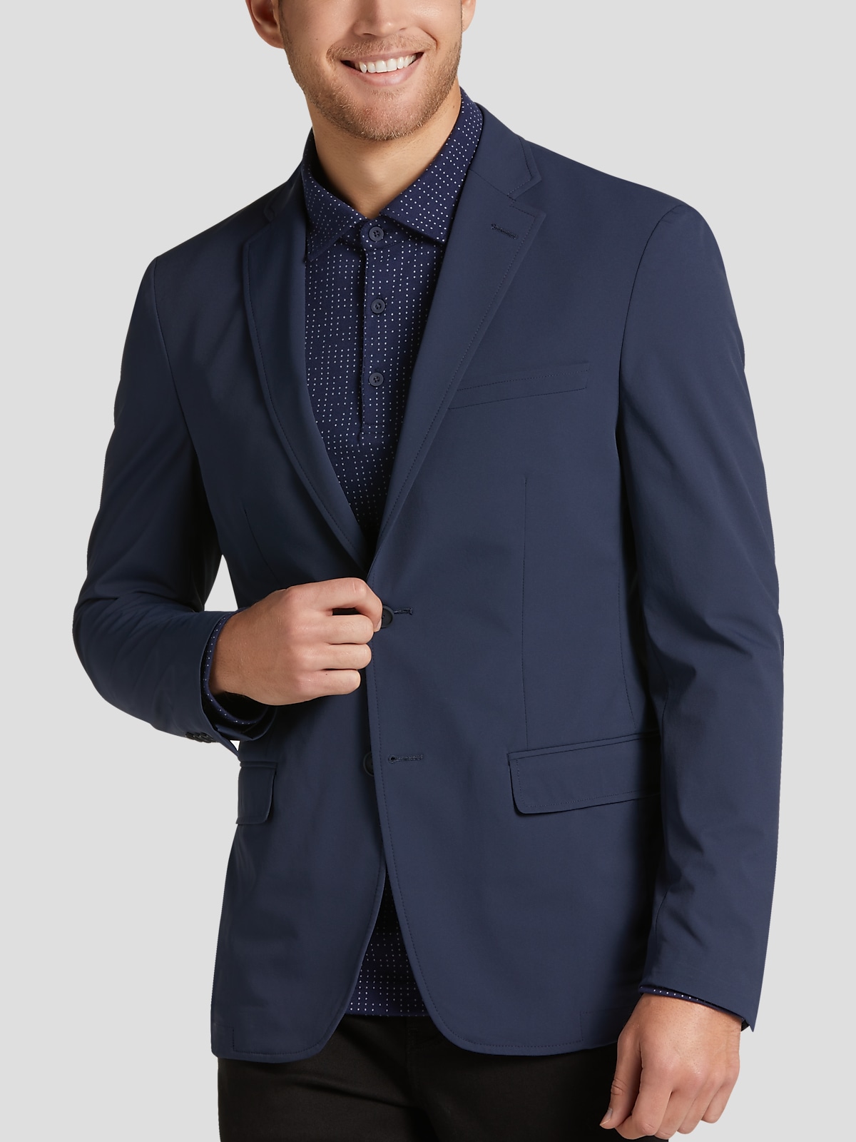 Calvin klein blue blazer outlet