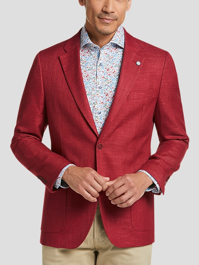 Men's wearhouse clearance linen jacket