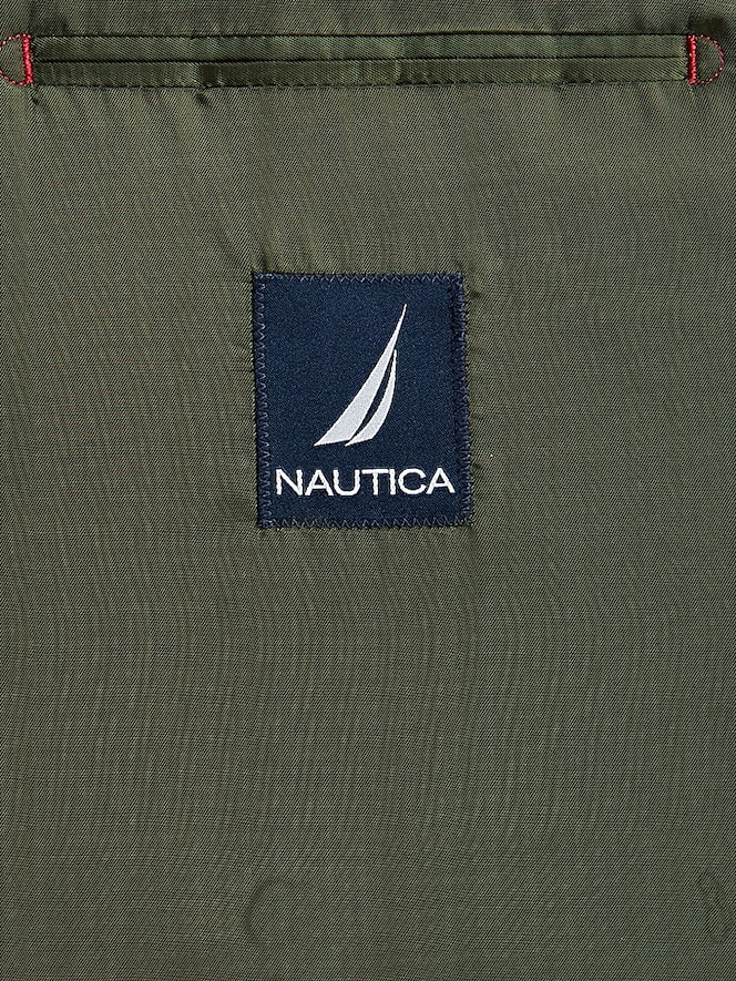 Nautica Modern Fit Seersucker Sport Coat