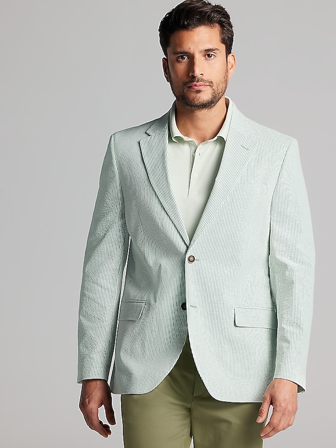 Seersucker suit men's wearhouse hotsell
