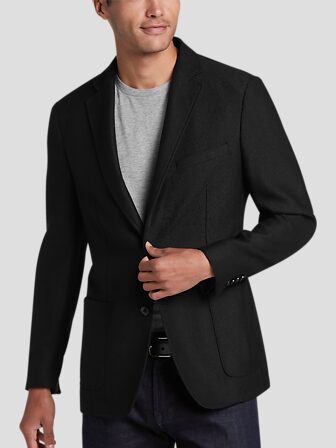 Calvin Klein Men's Slim-Fit Wool Textured Sport Coat - Macy's