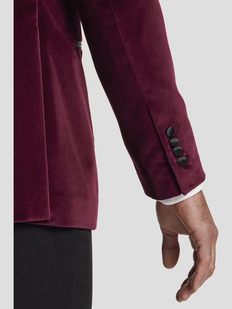 Men's wearhouse velvet jacket clearance