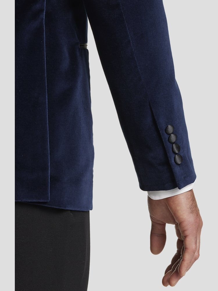 Men's wearhouse velvet jacket sale