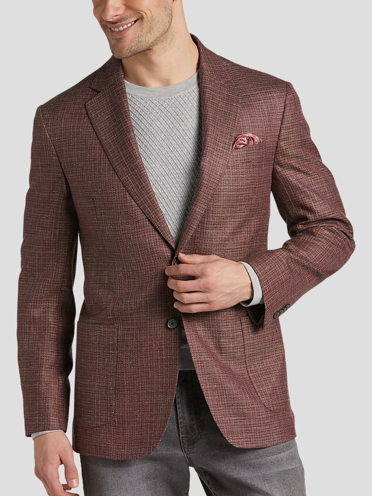 Modern fit sport coat top