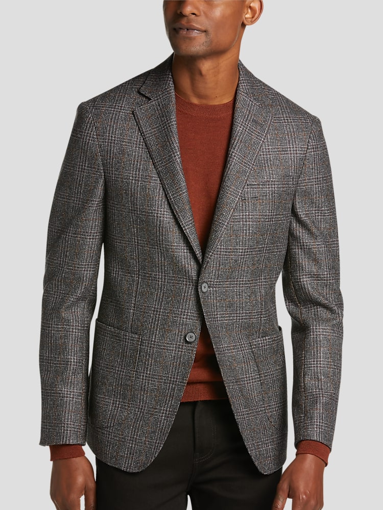 Men's gray sport coat shop