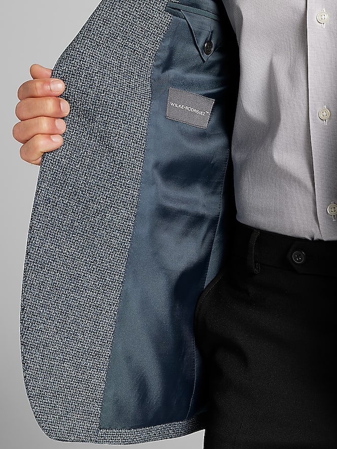 Wilke-Rodriguez Modern Fit Tic Sport Coat