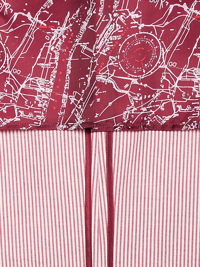 Nautica Modern Fit Seersucker Sport Coat