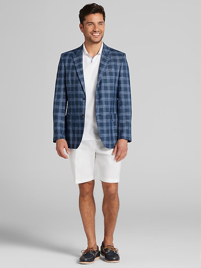 Nautica Modern Fit Tweed Sport Coat