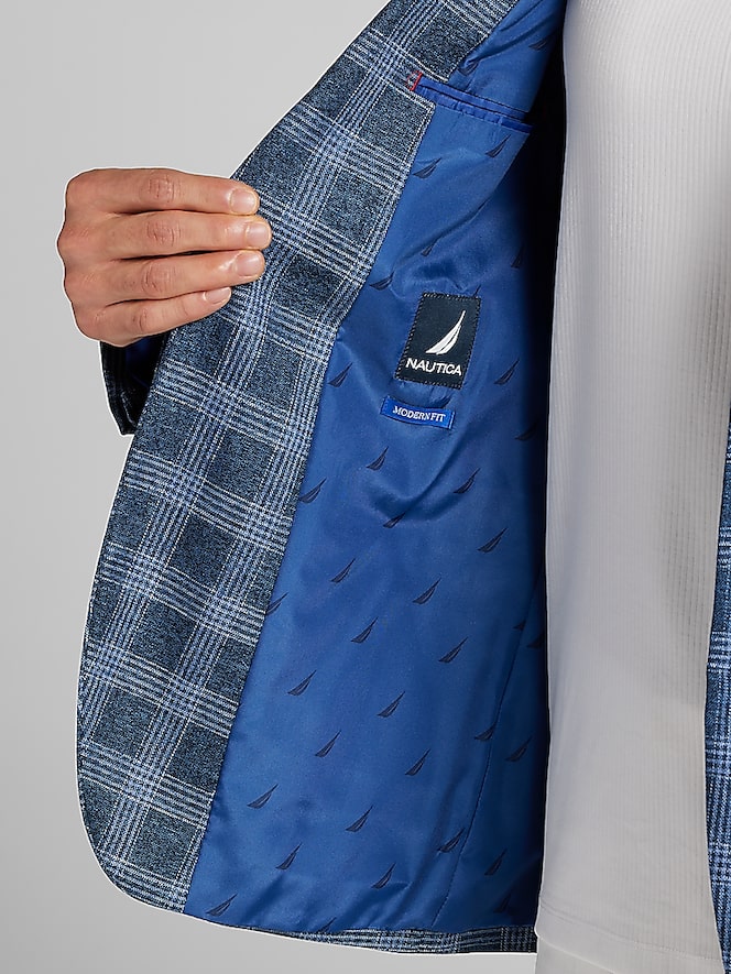 Nautica Modern Fit Tweed Sport Coat