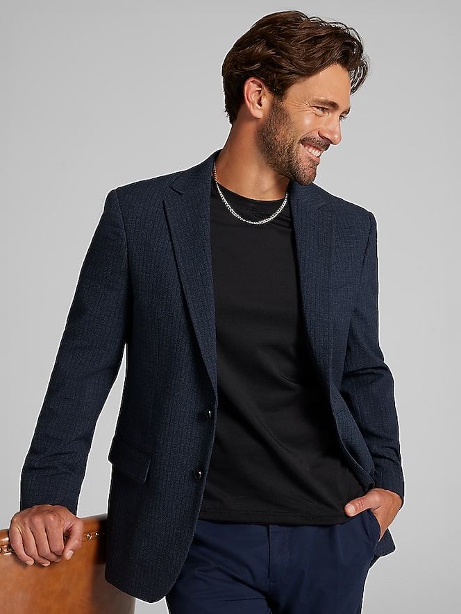 Wilke-Rodriguez Modern Fit Check Sport Coat