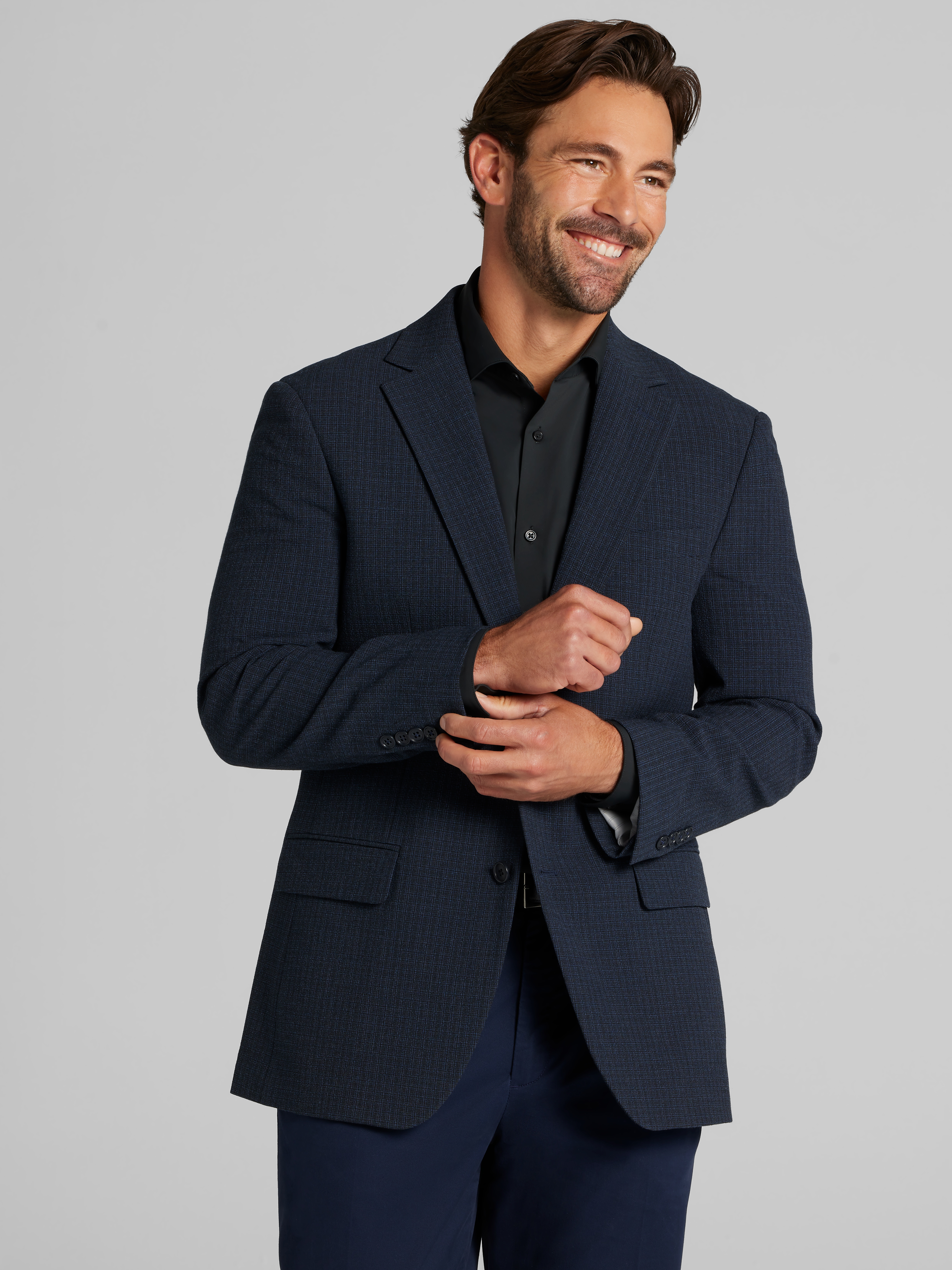 Modern Fit Check Sport Coat