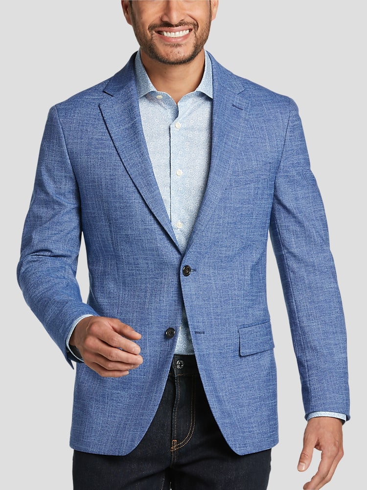 Blue discount sport coat