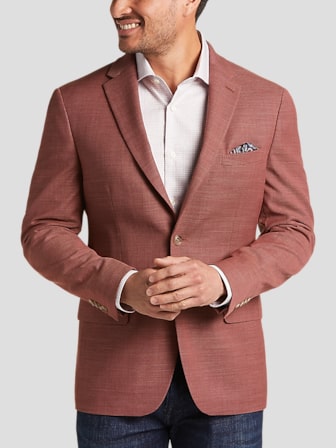 Men's wearhouse red blazer hotsell
