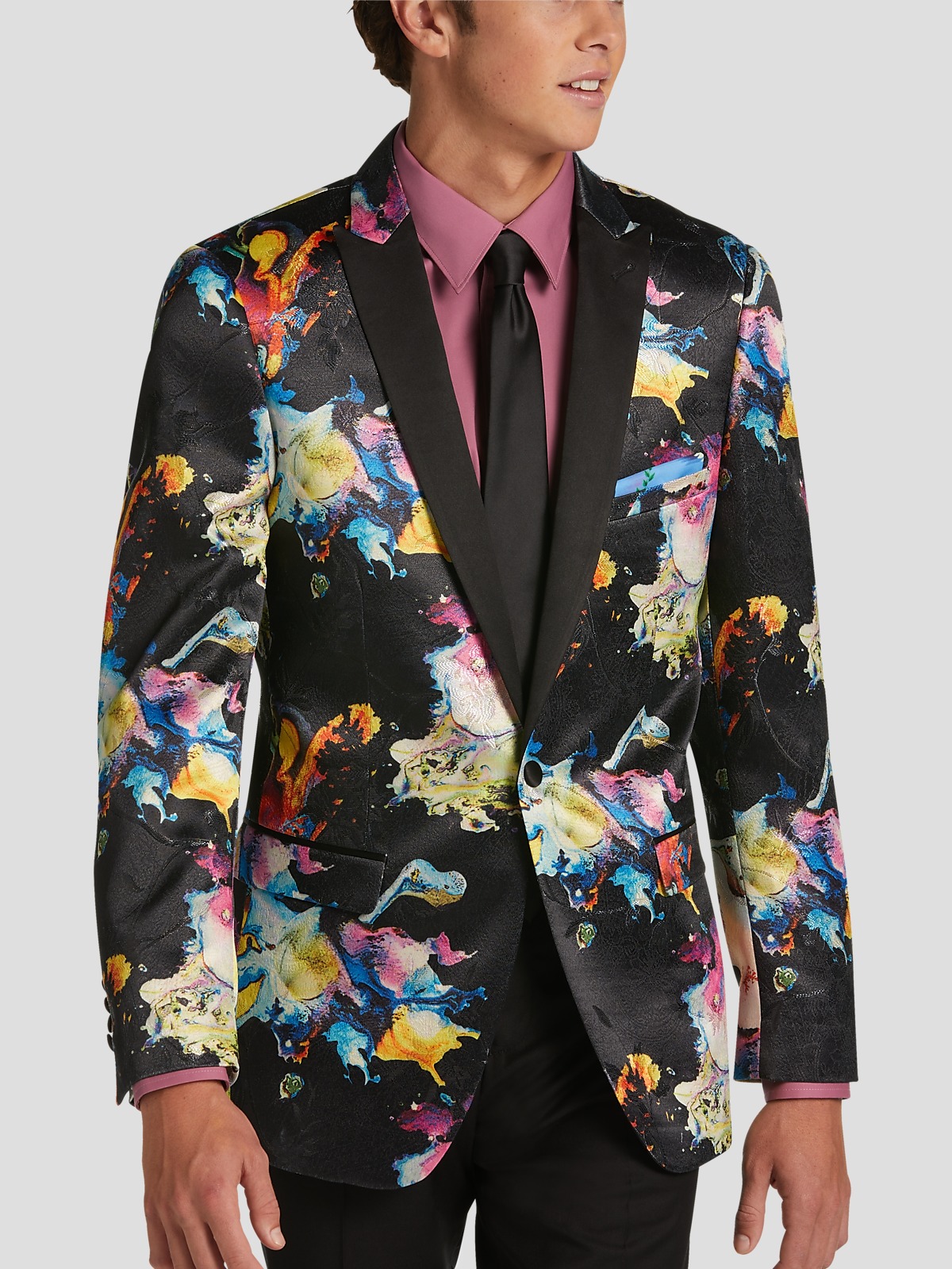 Mens paisley jacket hot sale