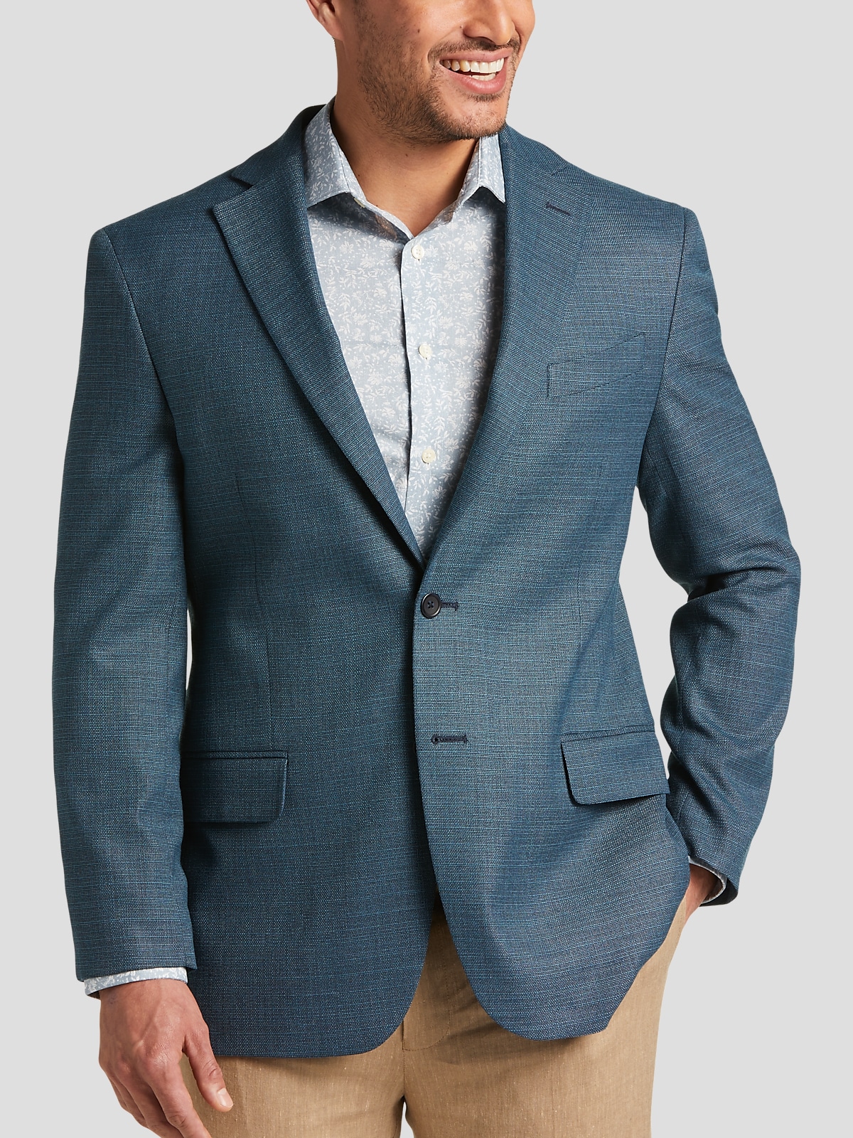 Mens teal sales sport coat