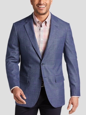 Men's wearhouse store blue blazer