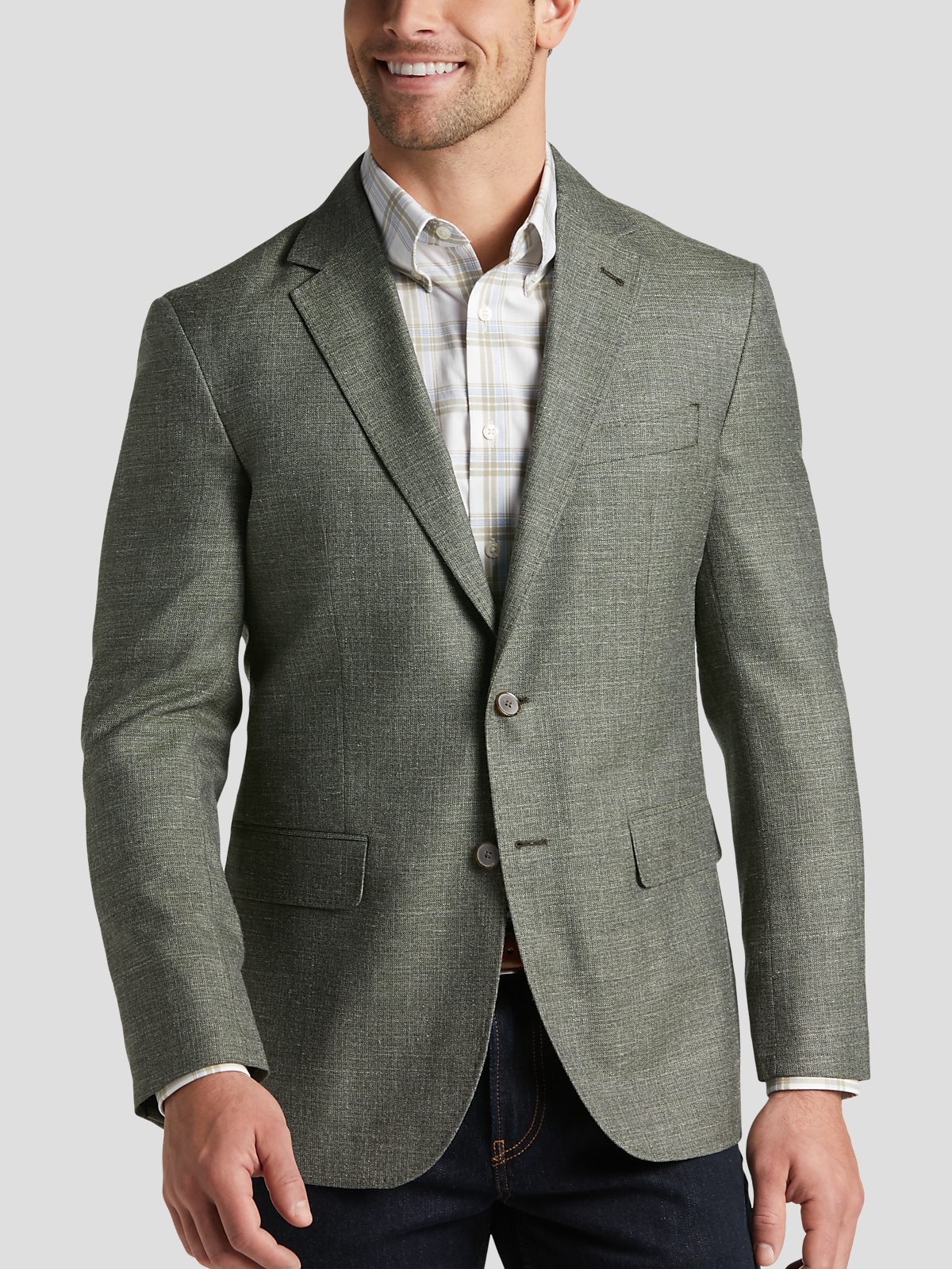 Joseph Abboud Modern Fit Tic Sport Coat | All Clothing| Men's Wearhouse