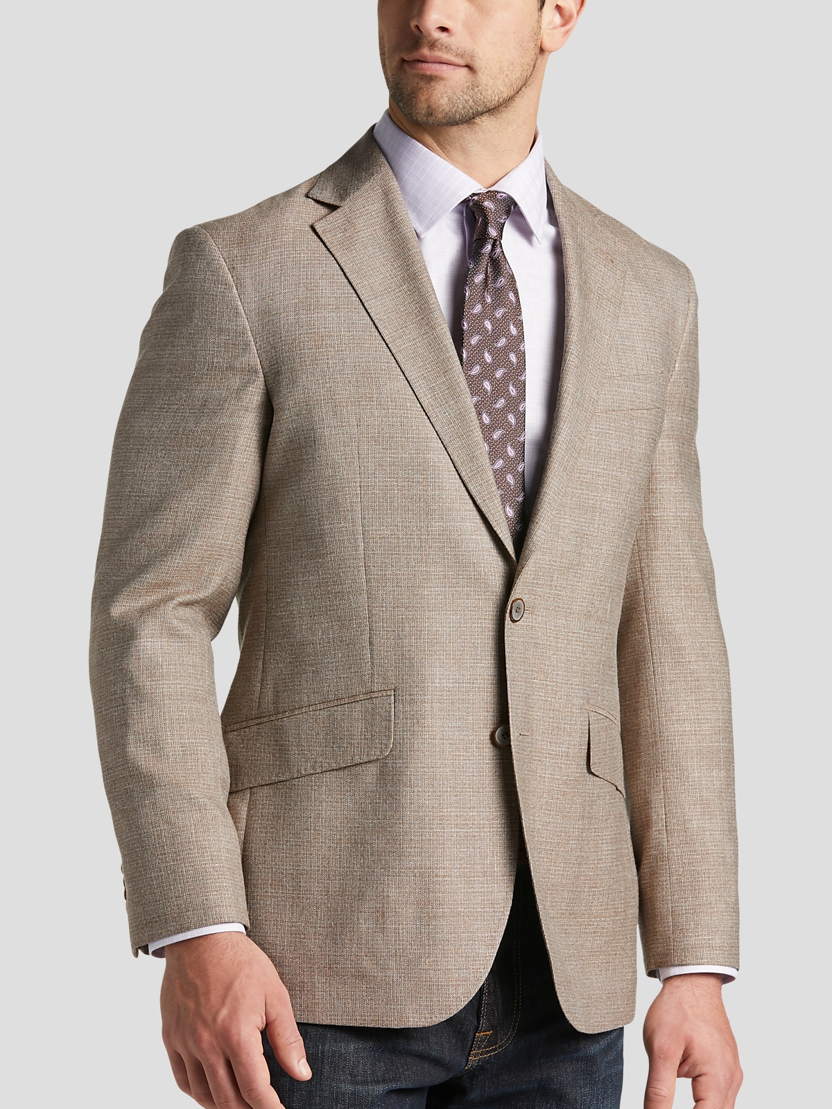 Joseph Abboud Modern Fit Notch Lapel Coat | All Clothing| Men's Wearhouse