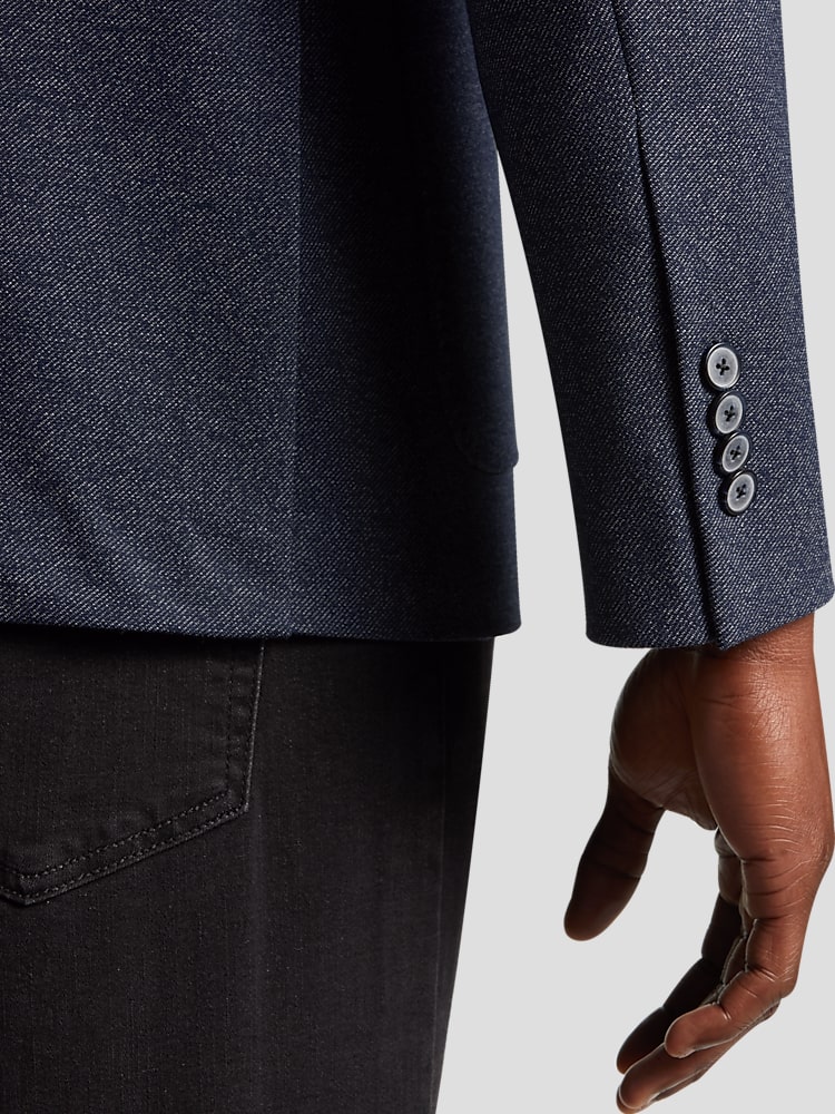 Joseph abboud navy casual coat hot sale
