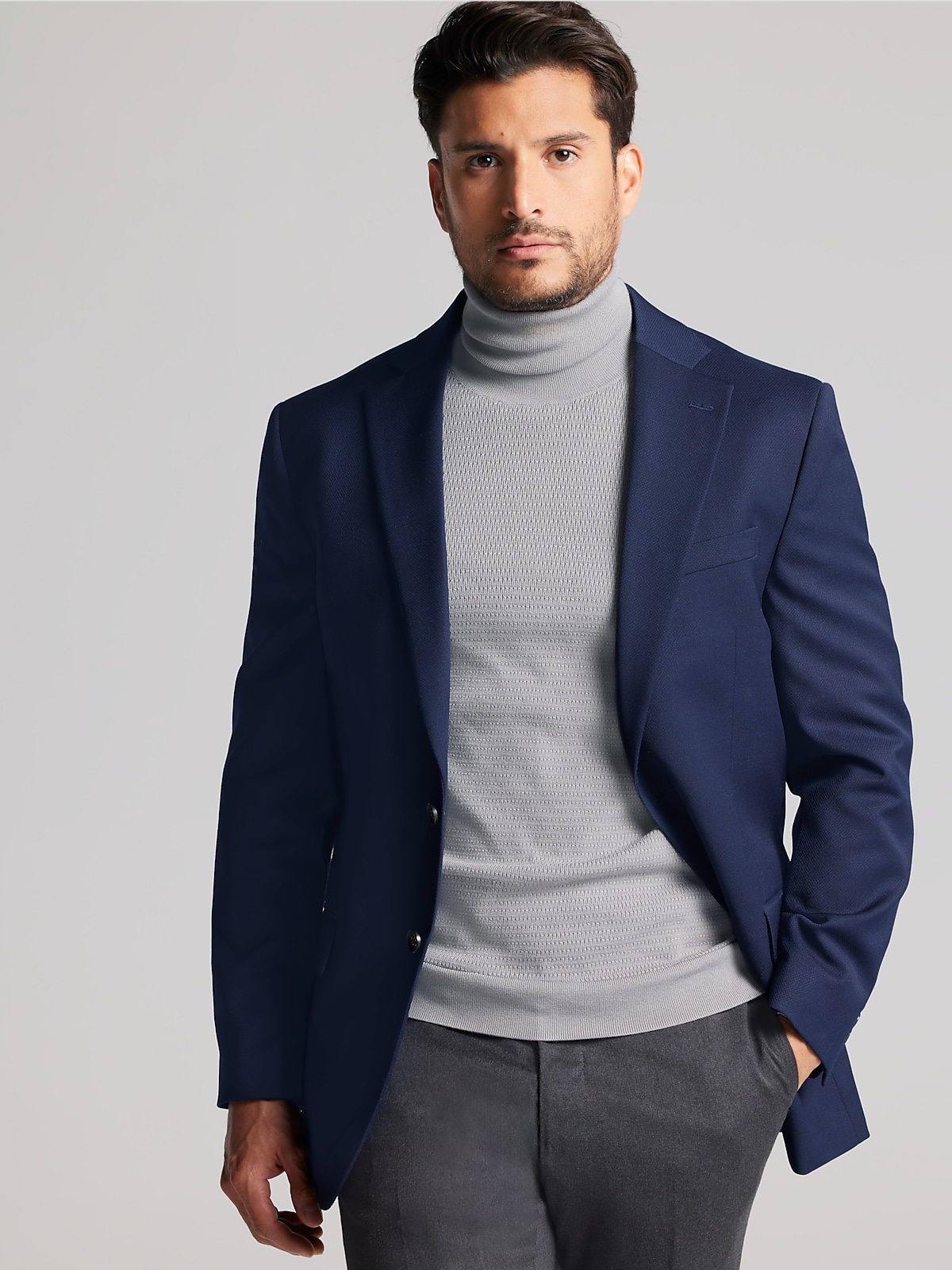 Pronto Uomo Platinum Modern Fit Blazer Blazers Men s Wearhouse