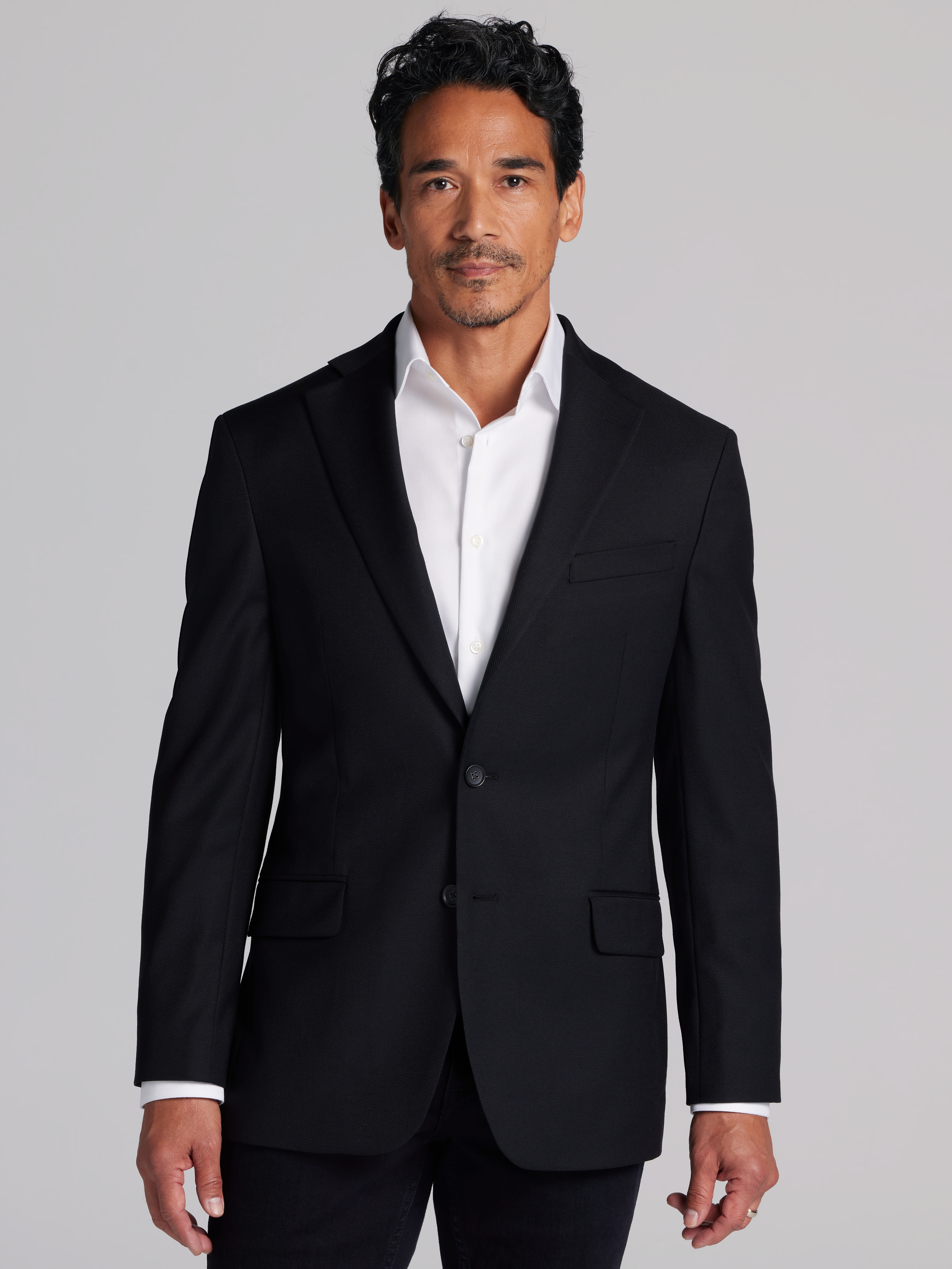 Modern Fit Wool Blend Blazer