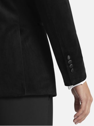 Egara Slim Fit Framed Edge Velvet Dinner Jacket | All Sale| Men's Wearhouse