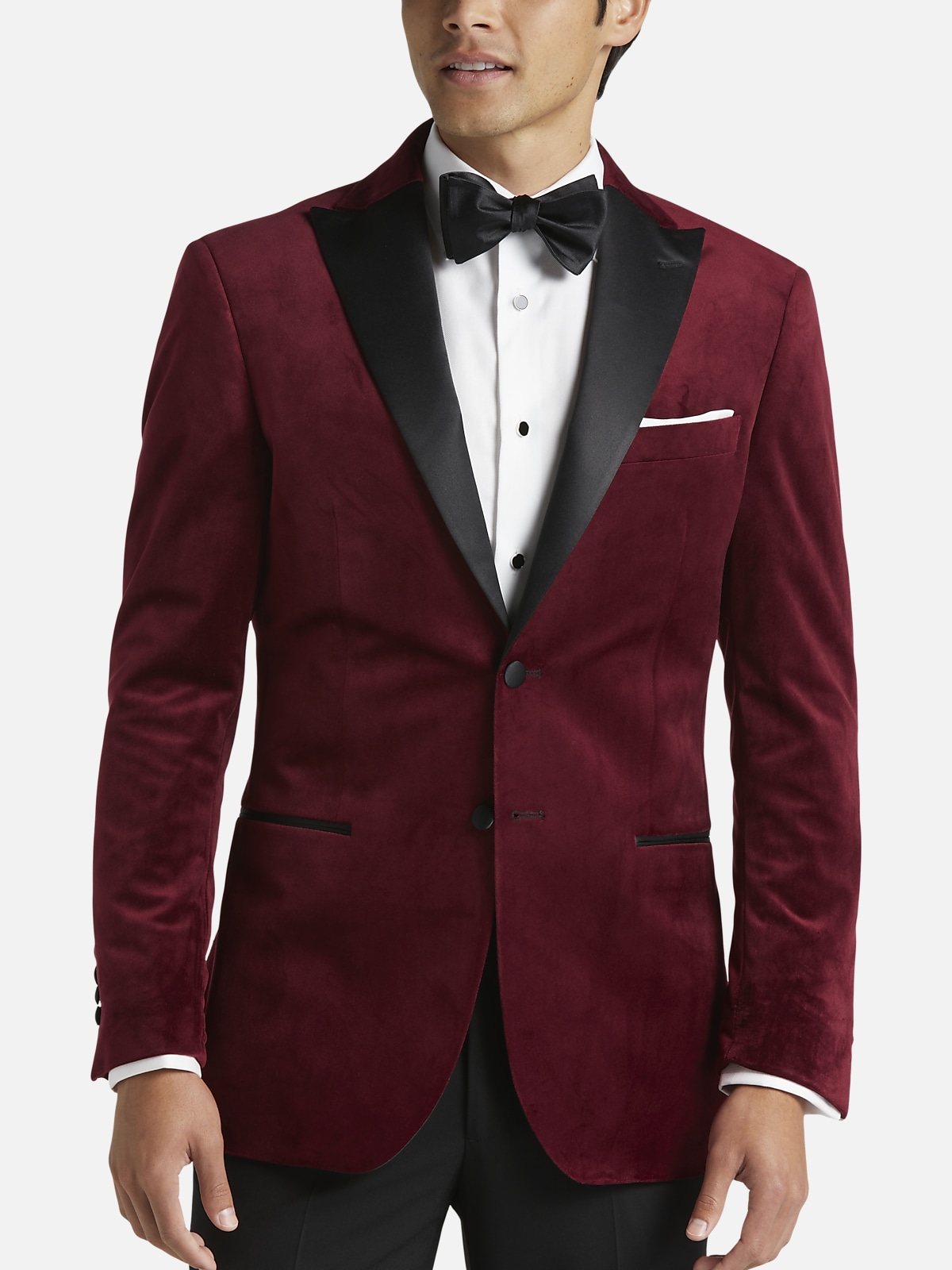 Egara Slim Fit Velvet Dinner Jacket | All Sale| Men's Wearhouse