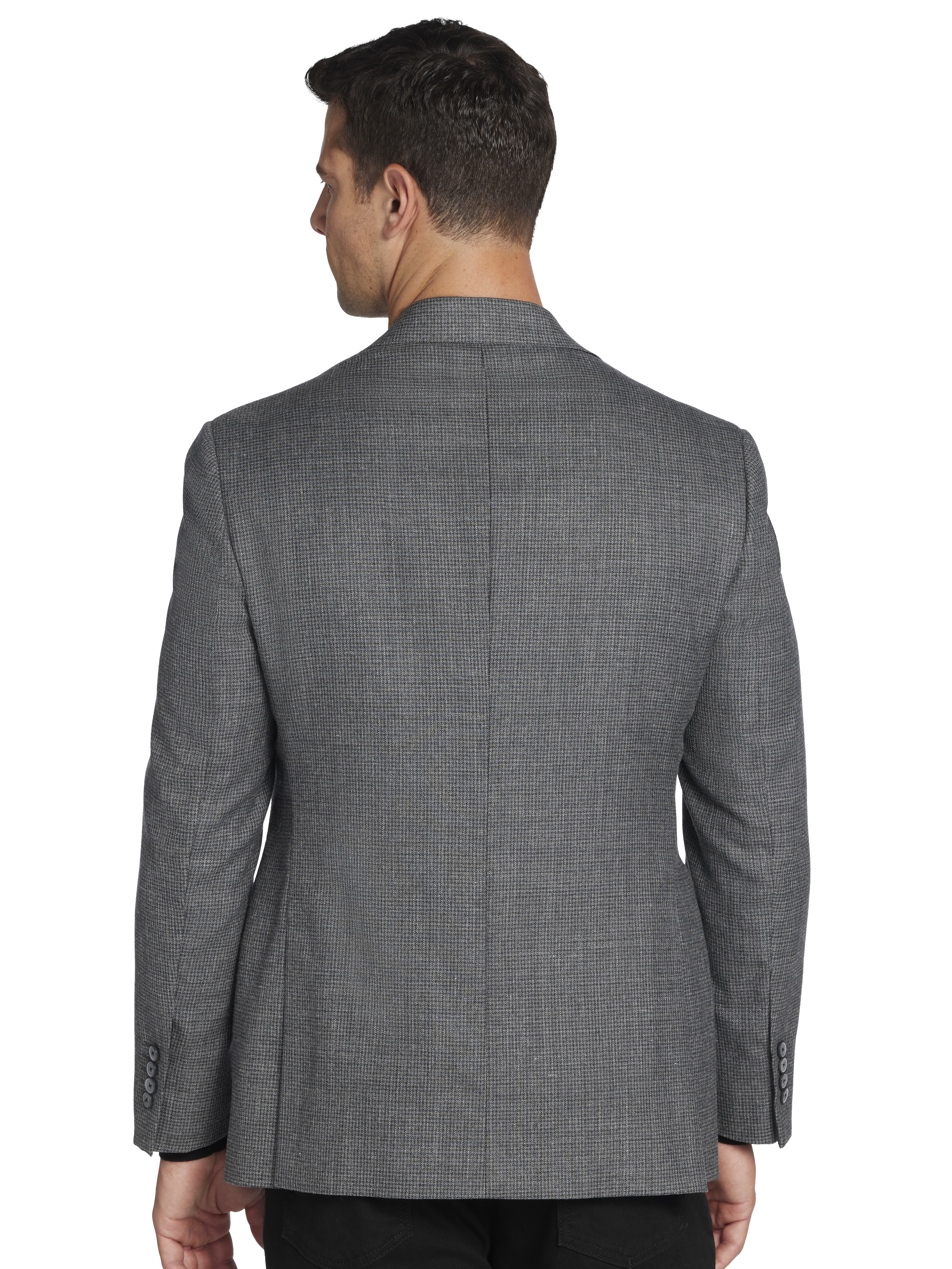 Classic Fit Wool Blend Houndstooth Sport Coat