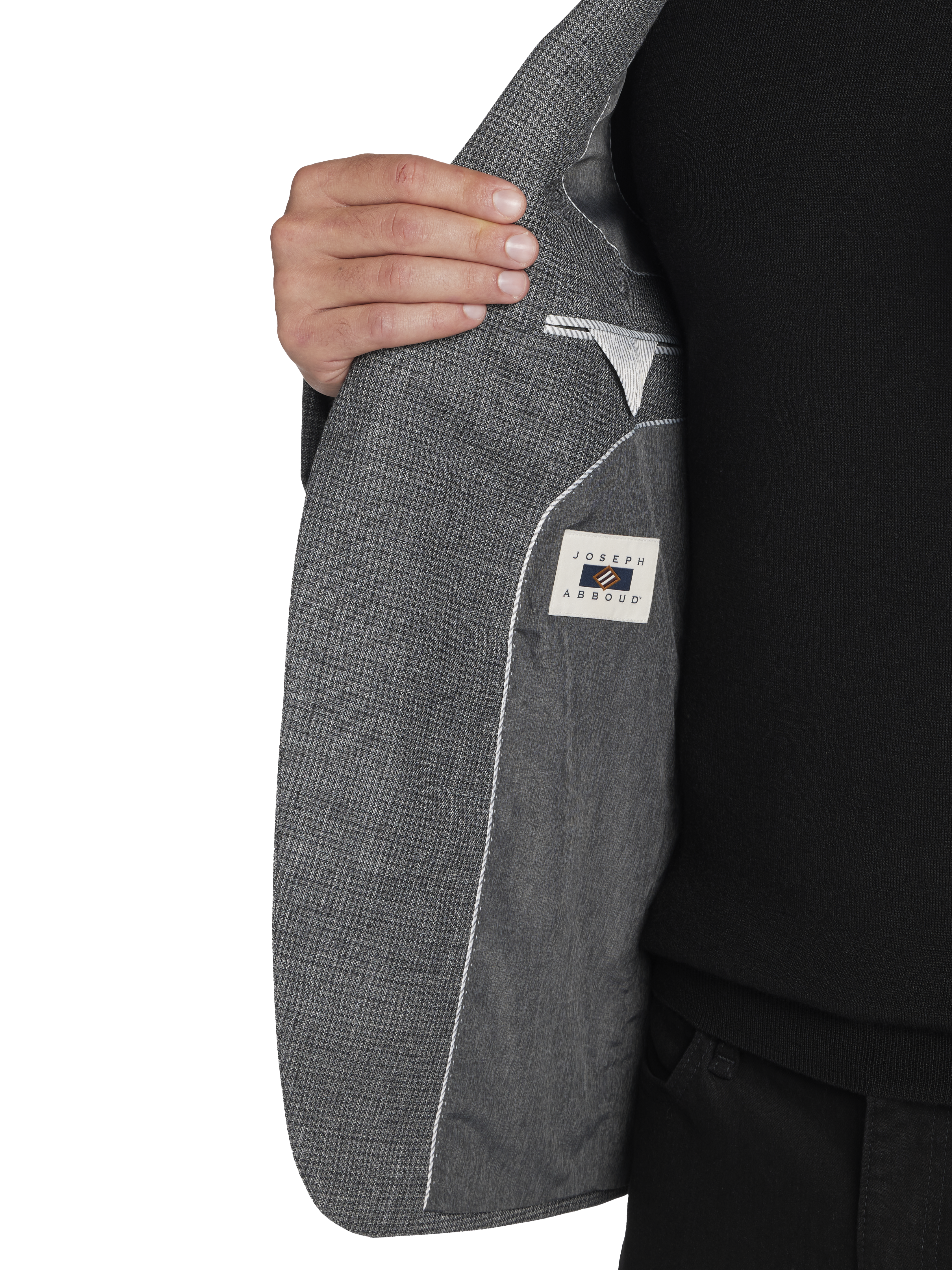Classic Fit Wool Blend Houndstooth Sport Coat