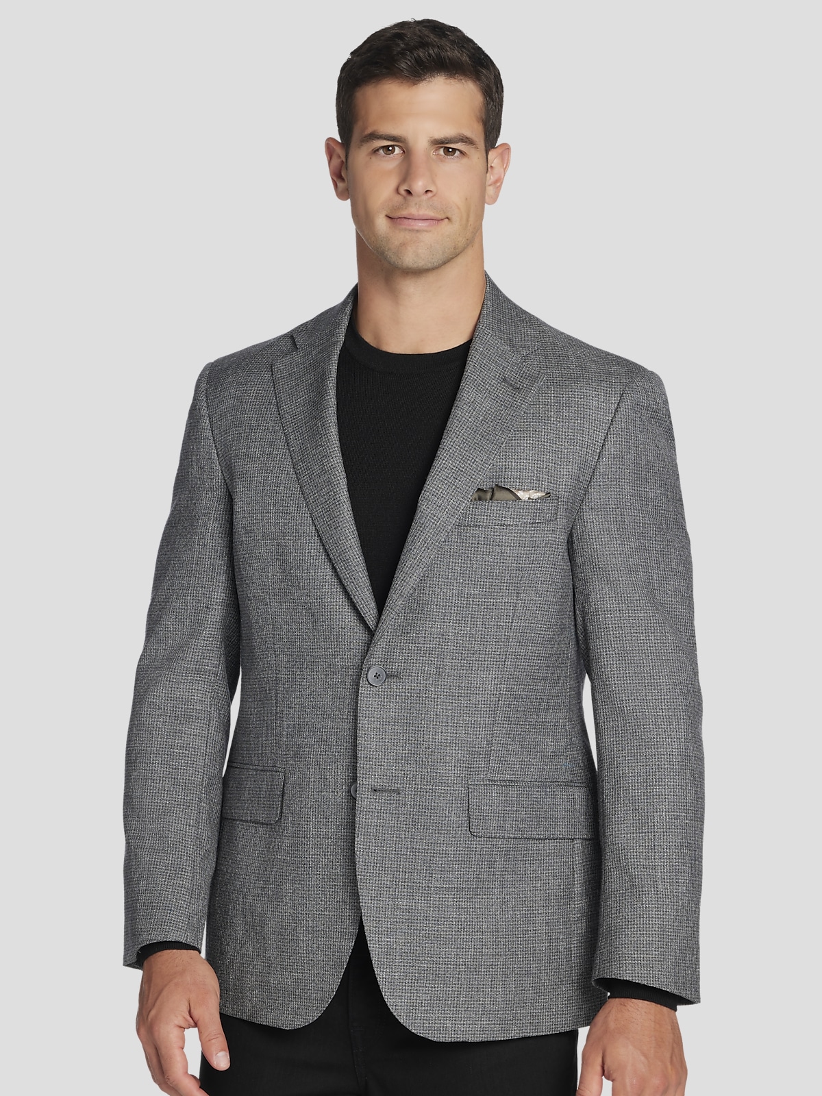 Joseph Abboud Classic Fit Houndstooth Sport Coat Sport Coats Men s Wearhouse