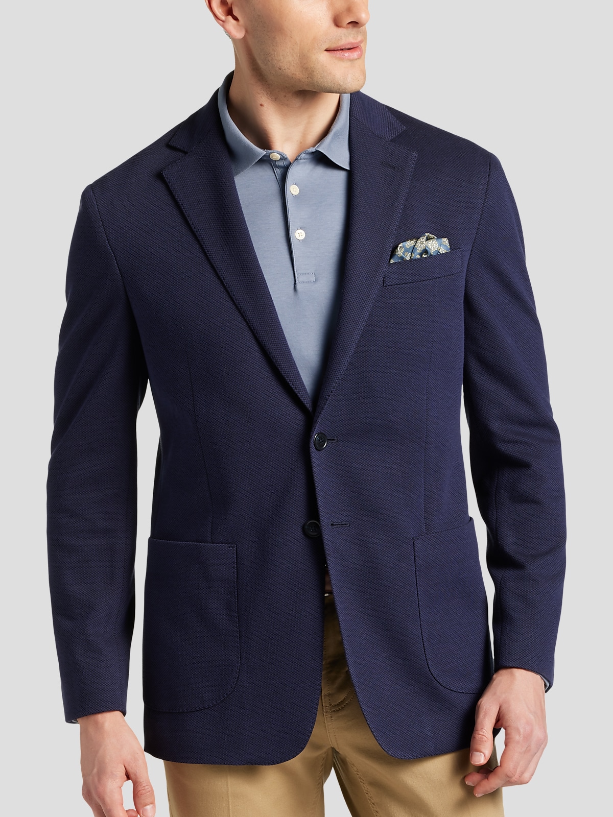 Joseph abboud navy casual coat 2025