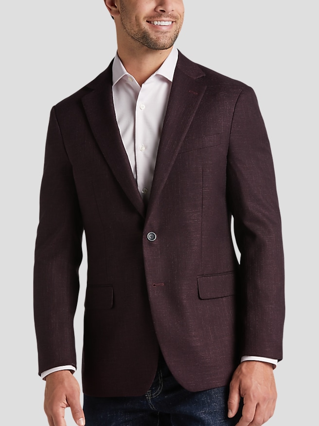 Wine colored deals sport coat