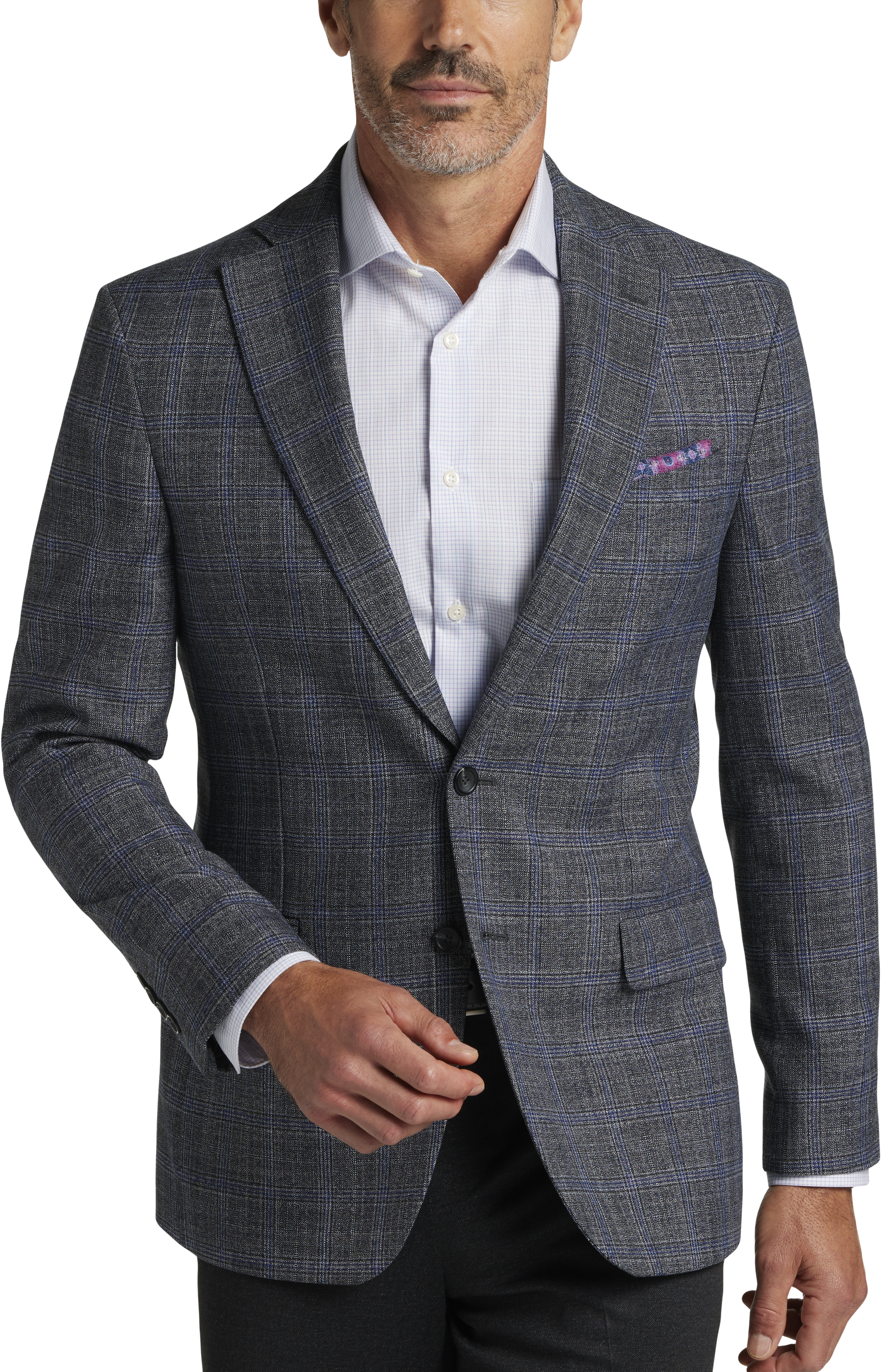 Modern Fit Notch Lapel Sport Coat