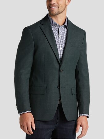 Tommy hilfiger green modern fit cheap sport coat