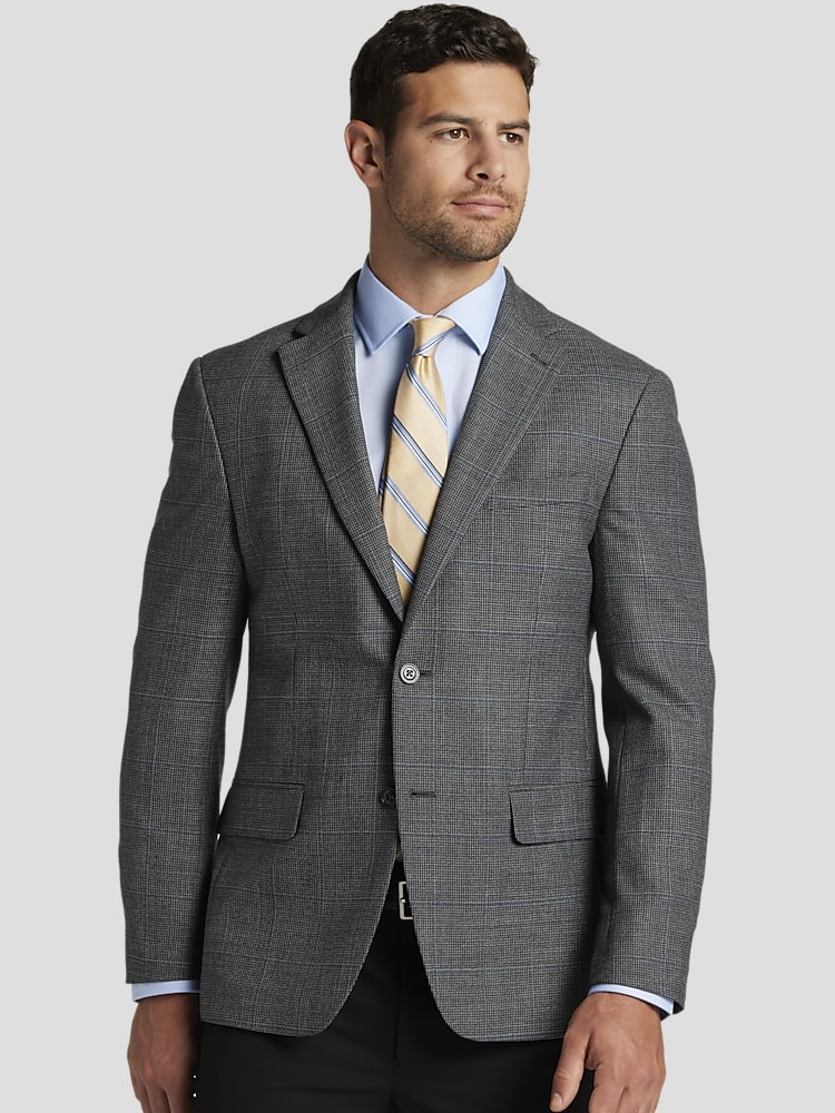 Tommy Hilfiger Modern-fit Plaid Sport Coat in Blue for Men