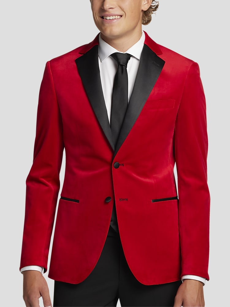 Egara Slim Fit Notch Lapel Dinner Jacket All Sale Men s Wearhouse