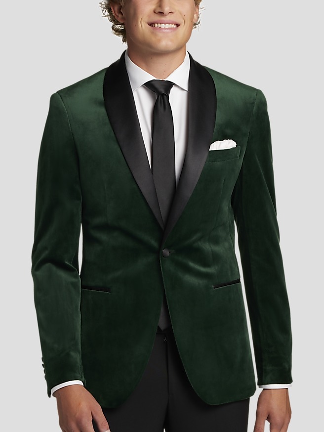Men's wearhouse red blazer deals