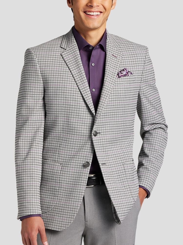 Blazers at men's wearhouse shop