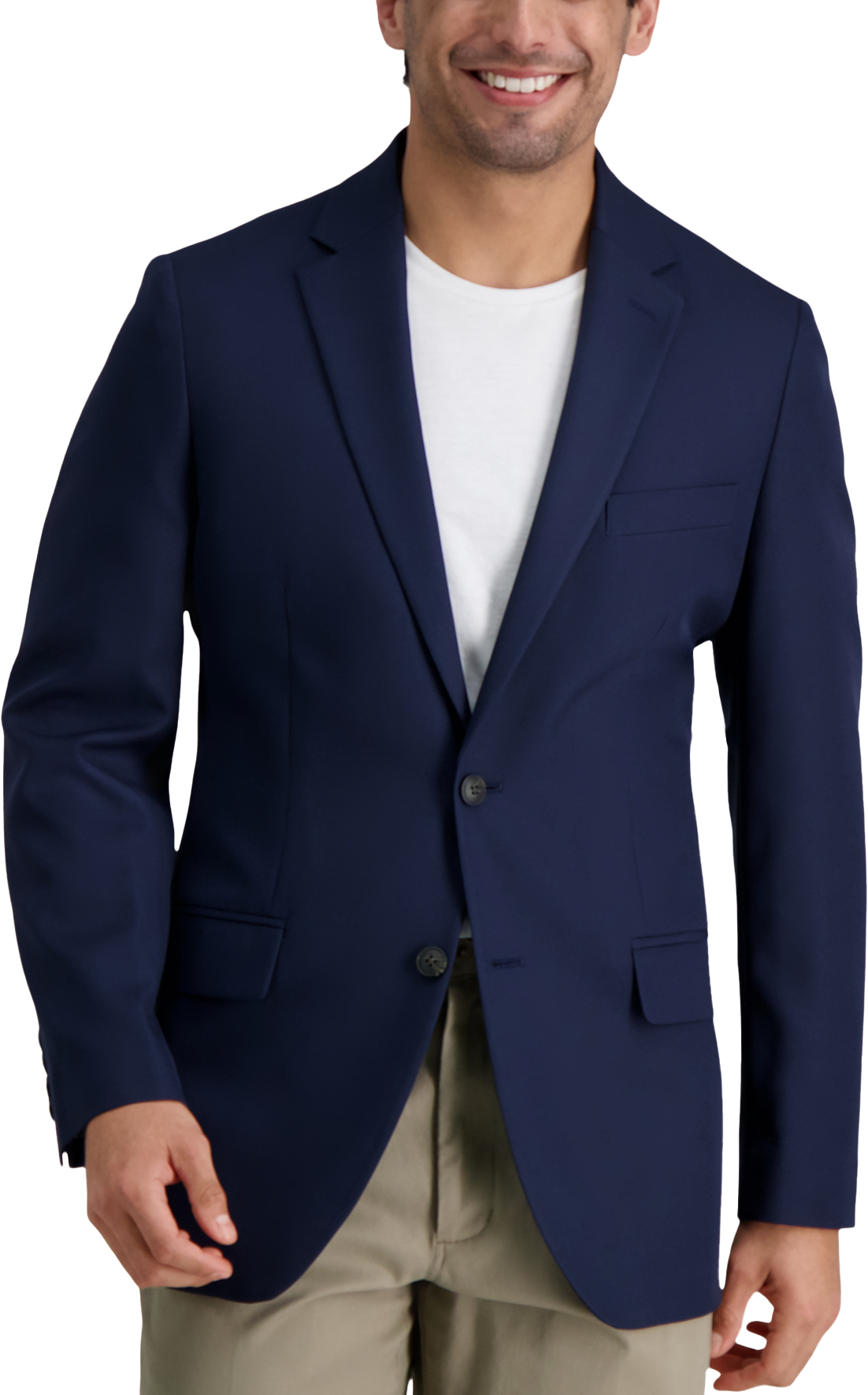 Haggar The Active Series™ Slim Fit Performance 4Way Stretch Blazer Blazers Men's Wearhouse
