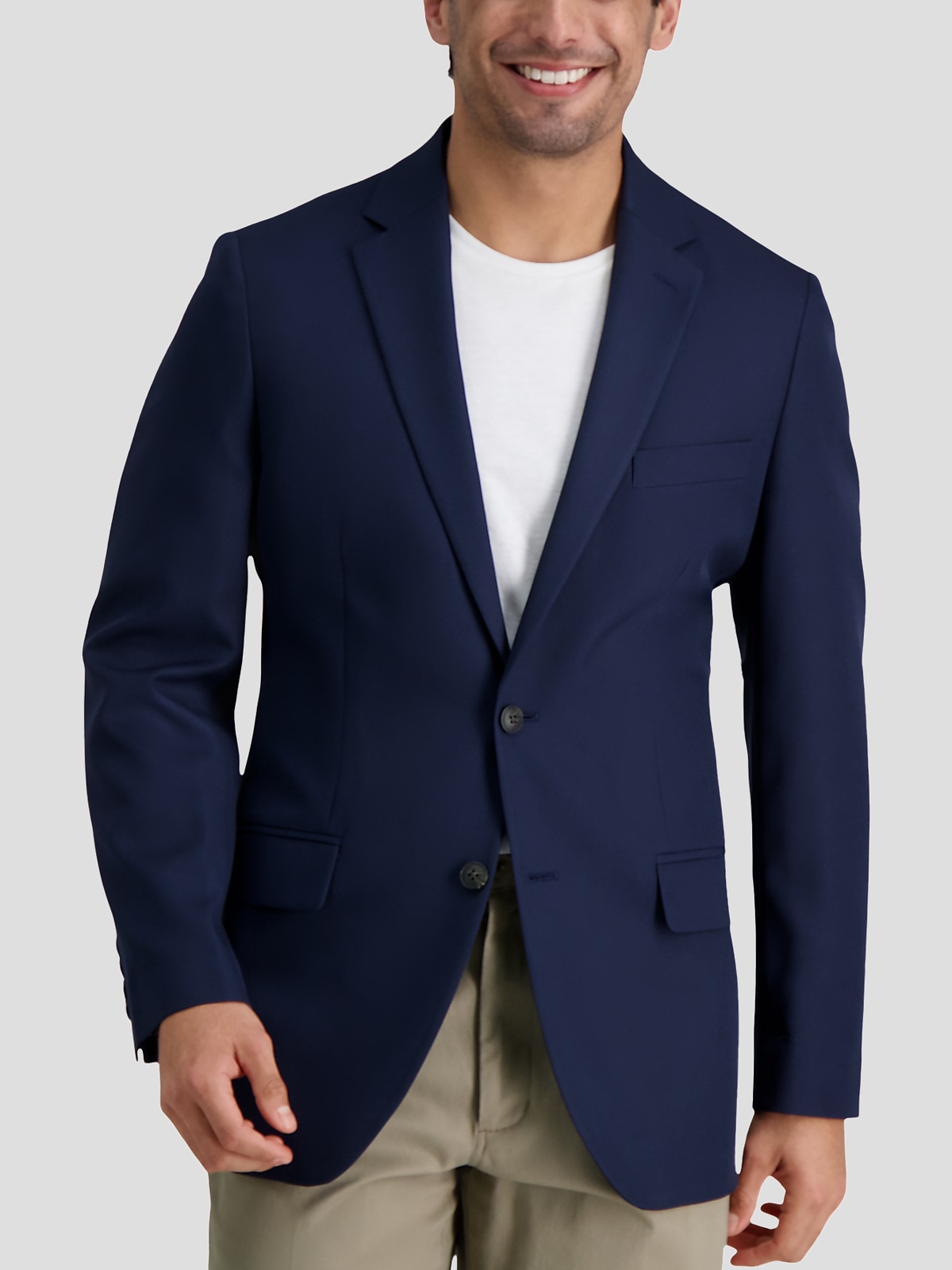 Haggar Men's The Active Series Classic Fit Blazer