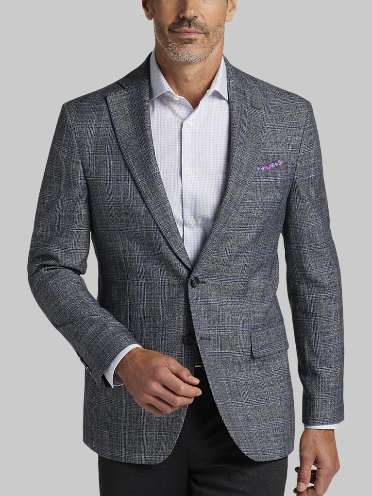 Pronto Uomo Executive Fit Plaid Sport Coat Sport Coats Men's Wearhouse