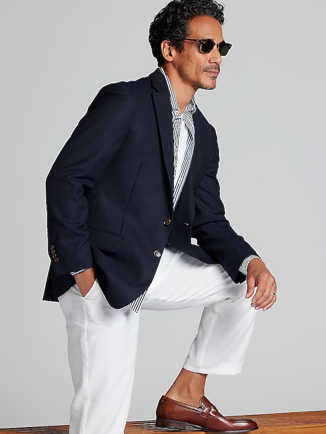 Joseph Abboud Modern Fit Wool Blend Blazer