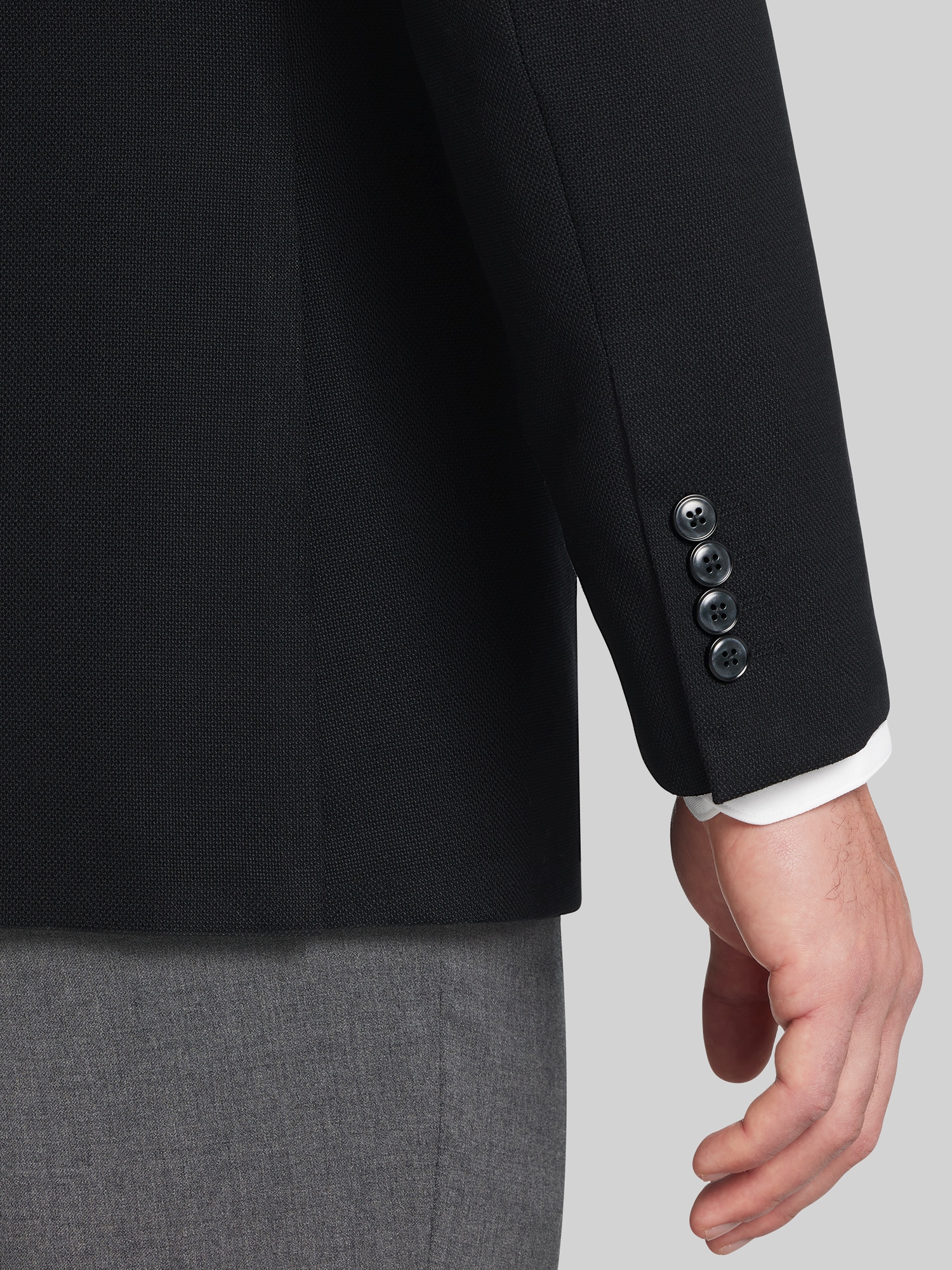 Modern Fit Wool Blend Blazer