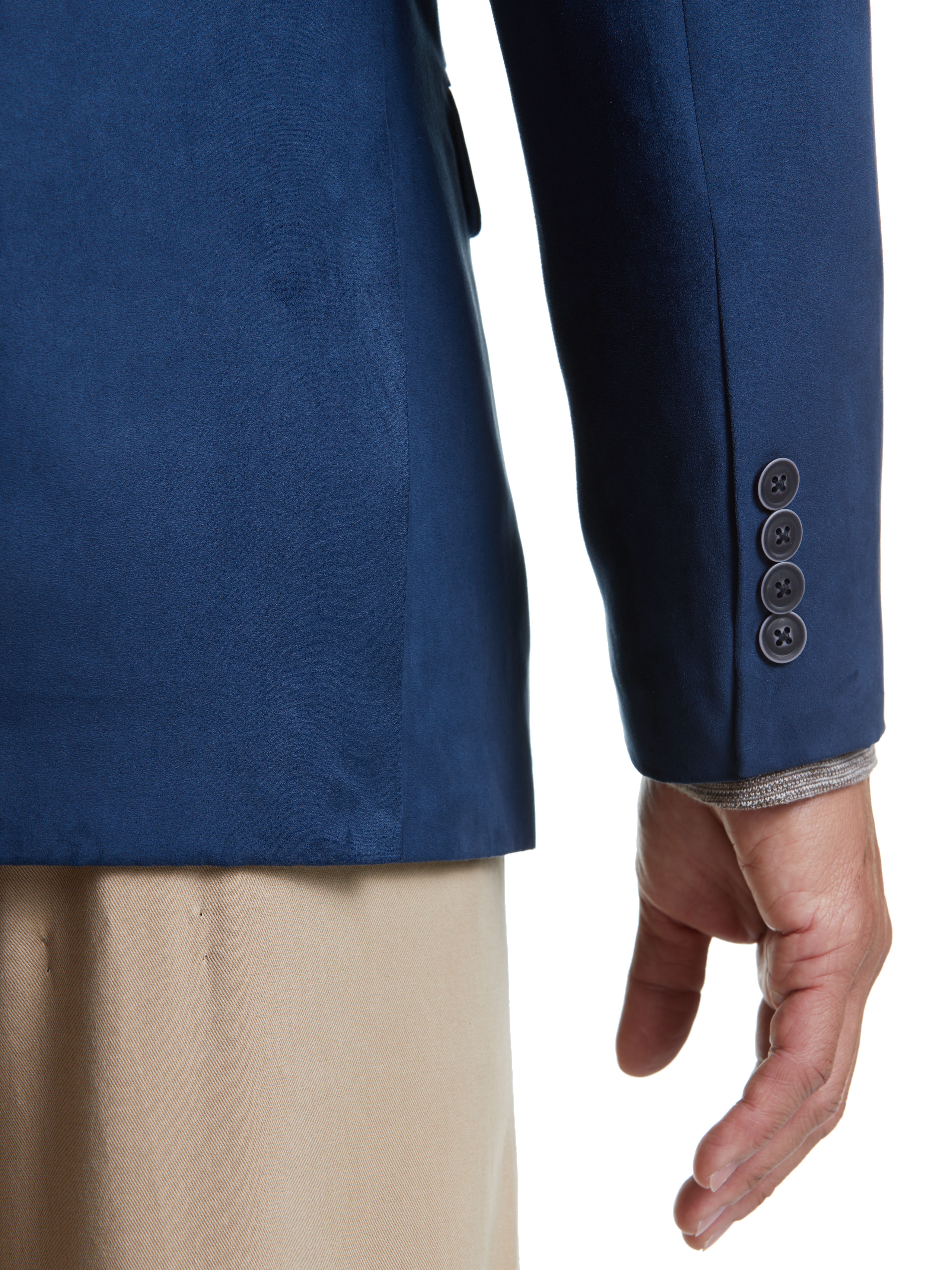 Modern Fit Microsuede Sport Coat