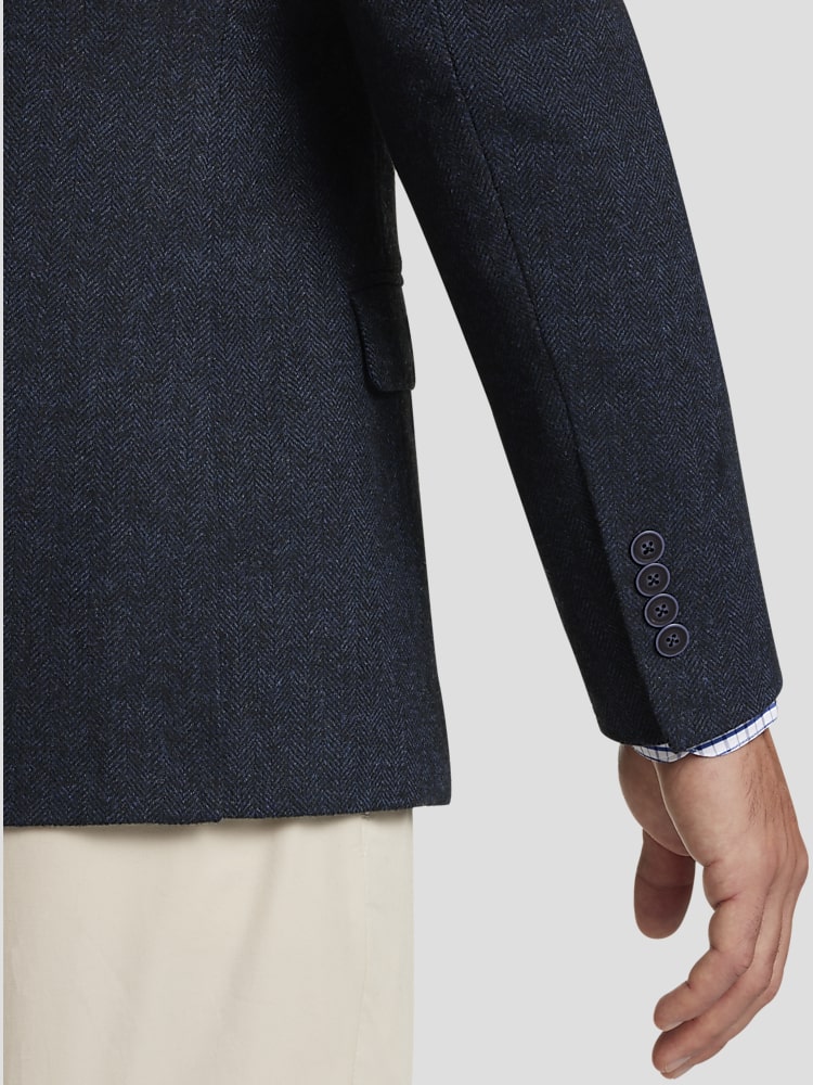 Mens herringbone sport on sale coat