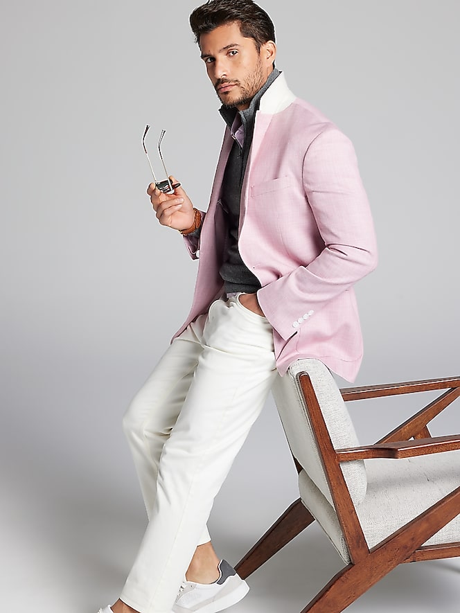 Pronto Uomo Modern Fit Twill Sport Coat