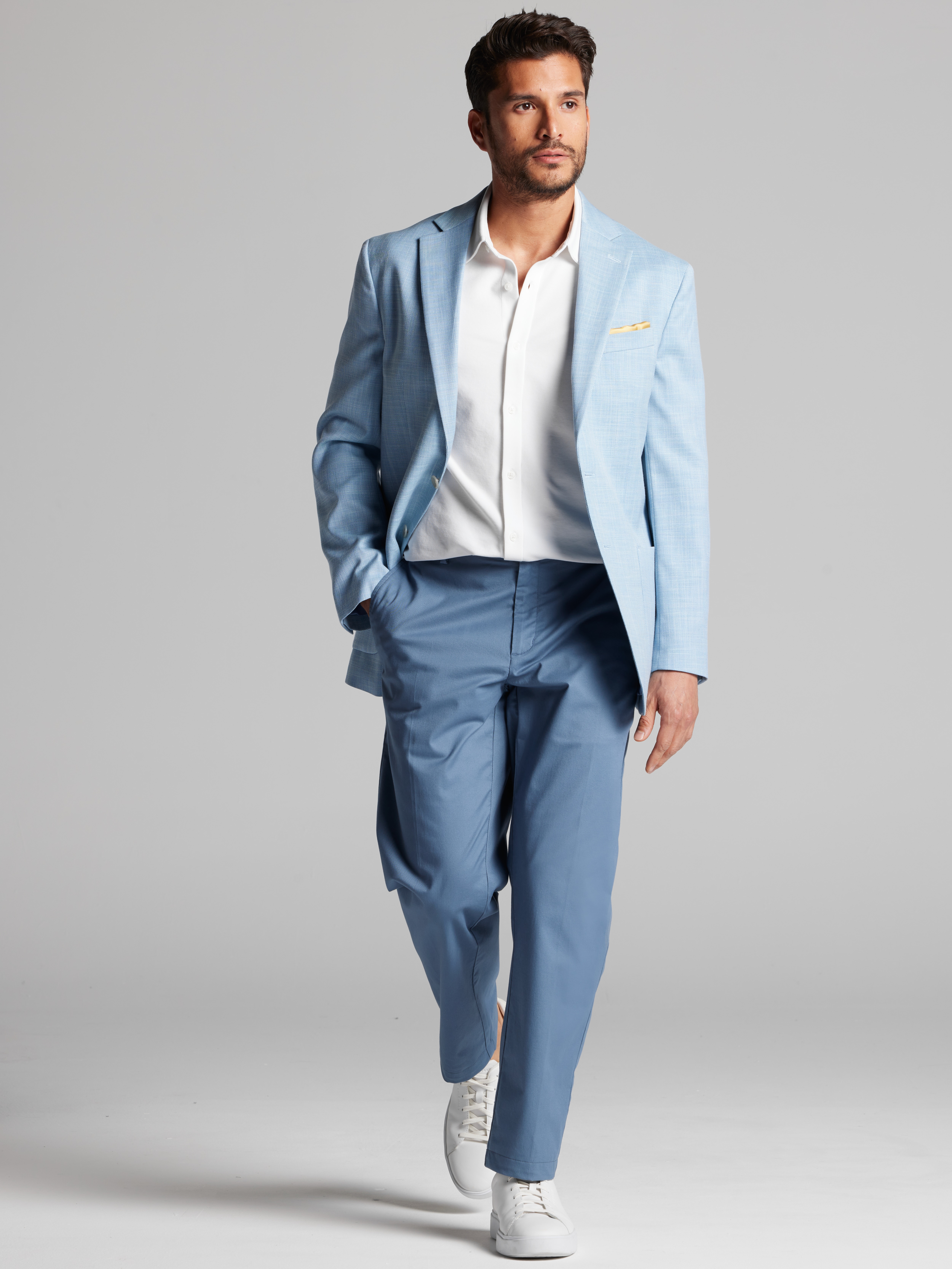 Modern Fit Twill Sport Coat