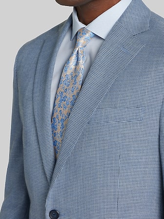Modern Fit Houndstooth Sport Coat
